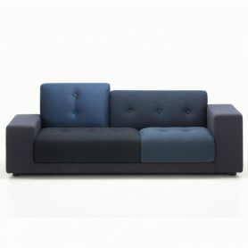 Polder Compact sofa night blue