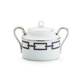 sugar pot with cover