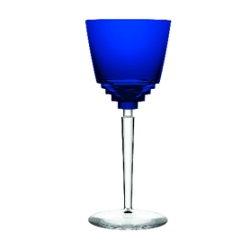 calice vino bianco blu
