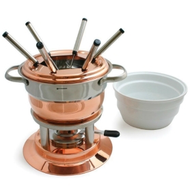 Copper Fondue Set