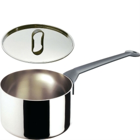 casseruola alta 1 manico con coperchio 90105/16T - 90200/16