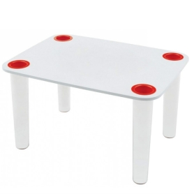 tavolino LittleFlare cm 100x75 bianco