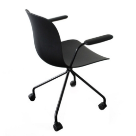 Troy office armchair with wheels
