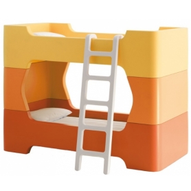 letto a castello Bunky orange
