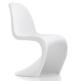 Panton chair bianco opaco