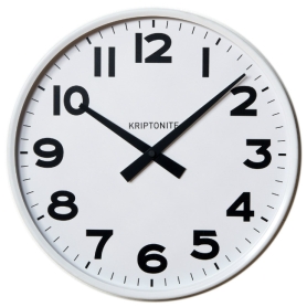orologio da parete bianco cm 42
