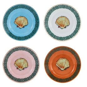 4 bread plates