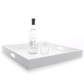MDF tray white 48x48
