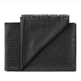 plaid Pine 130x200 cm Black and White