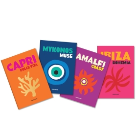 set 4 carnet de Voyages