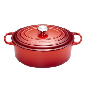 casseruola ovale cm 27 rossa