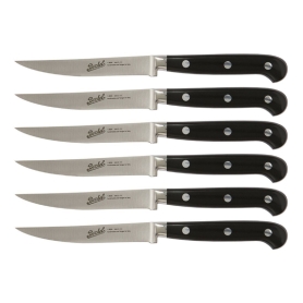 set 6 coltelli bistecca lama liscia