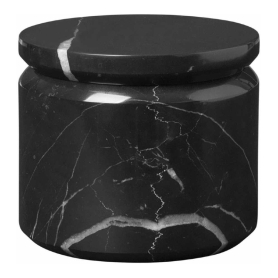 scatola Pesa in marmo nero