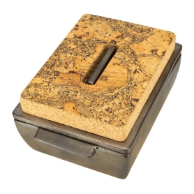 oven dish with cover platinum S