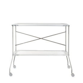 Flip folding trolley