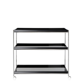 Trays trolley black