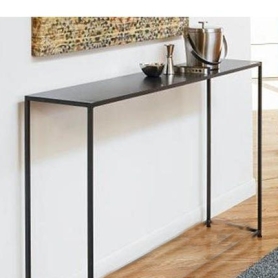 rough iron console cm 80x40 h 76