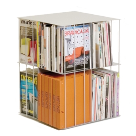 revolving bookshelf 50x50 h 67 cm