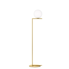 IC F1 lampada da terra ottone