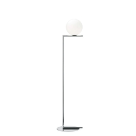 IC F1 lampada da terra cromo