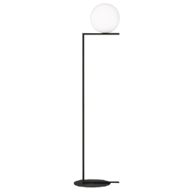 IC F2 lampada da terra nero