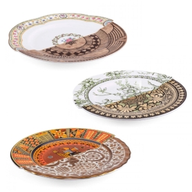 Set of 3 dinner plates II edition decoration