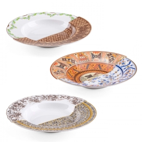 Set of 3 soup plates II edition decoration