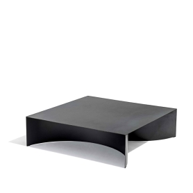 coffee table in natural iron finishing