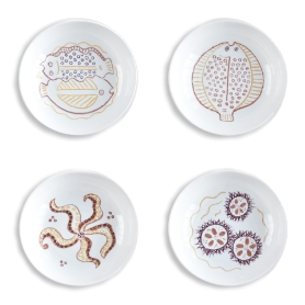 Set of 4 soup plates cm 19