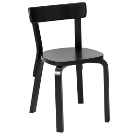 Aalto chair 69 nero