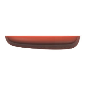 Corniche large shelf orange