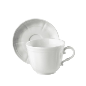 6 coffee cups and saucers