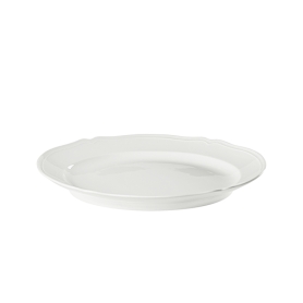 plane oval platter cm 34