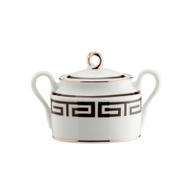 sugar pot with cover