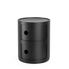 componibile Recycled 2 elements black