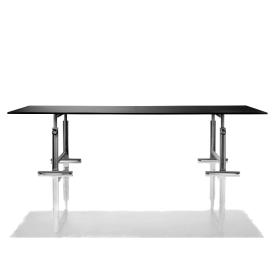 Brut rectangular table