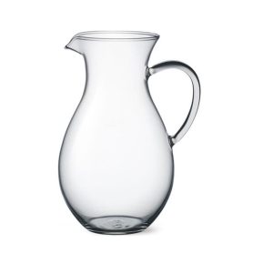 brocca ad anfora in vetro borosilicato
