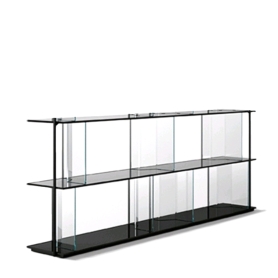 extralight glass consolle cm 180