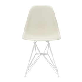 DSR Eames plastic chair white/pebble