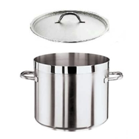 pentola bassa cm 24 con coperchio