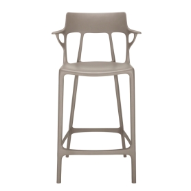 A.I stool H 65 cm grey