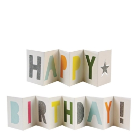 biglietto d'auguri di compleanno Birthday Banner
