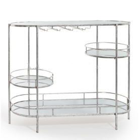 consolle bar silver