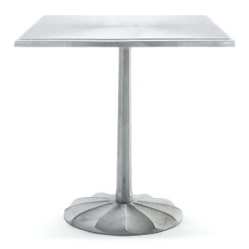 tavolo in alluminio cm 60x70