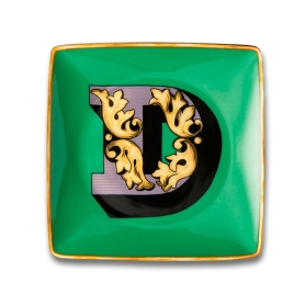 piattino con iniziale D