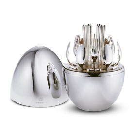 set posate 24 pezzi Mood Asia con contenitore