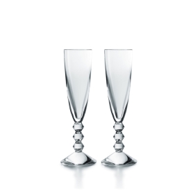 6 flutes trasparenti