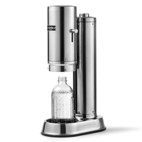gasatore Carbonator PRO cromo con bottiglia in vetro