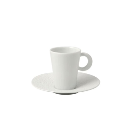 2 espresso cups with saucers