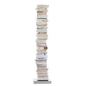 Ptolomeo bookcase 160 cm black/inox